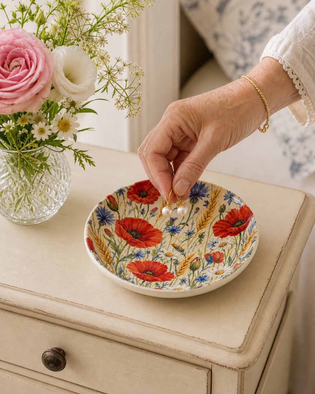 Poppy Meadow Trinket Dish, image 5