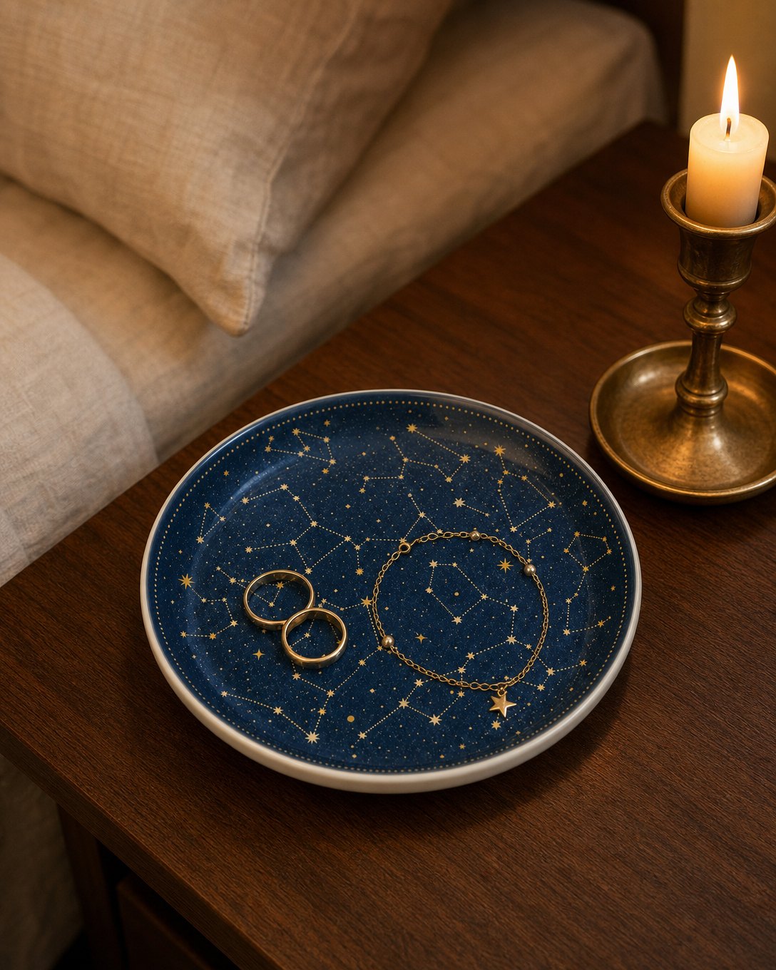 Star Chart Trinket Dish, image 5
