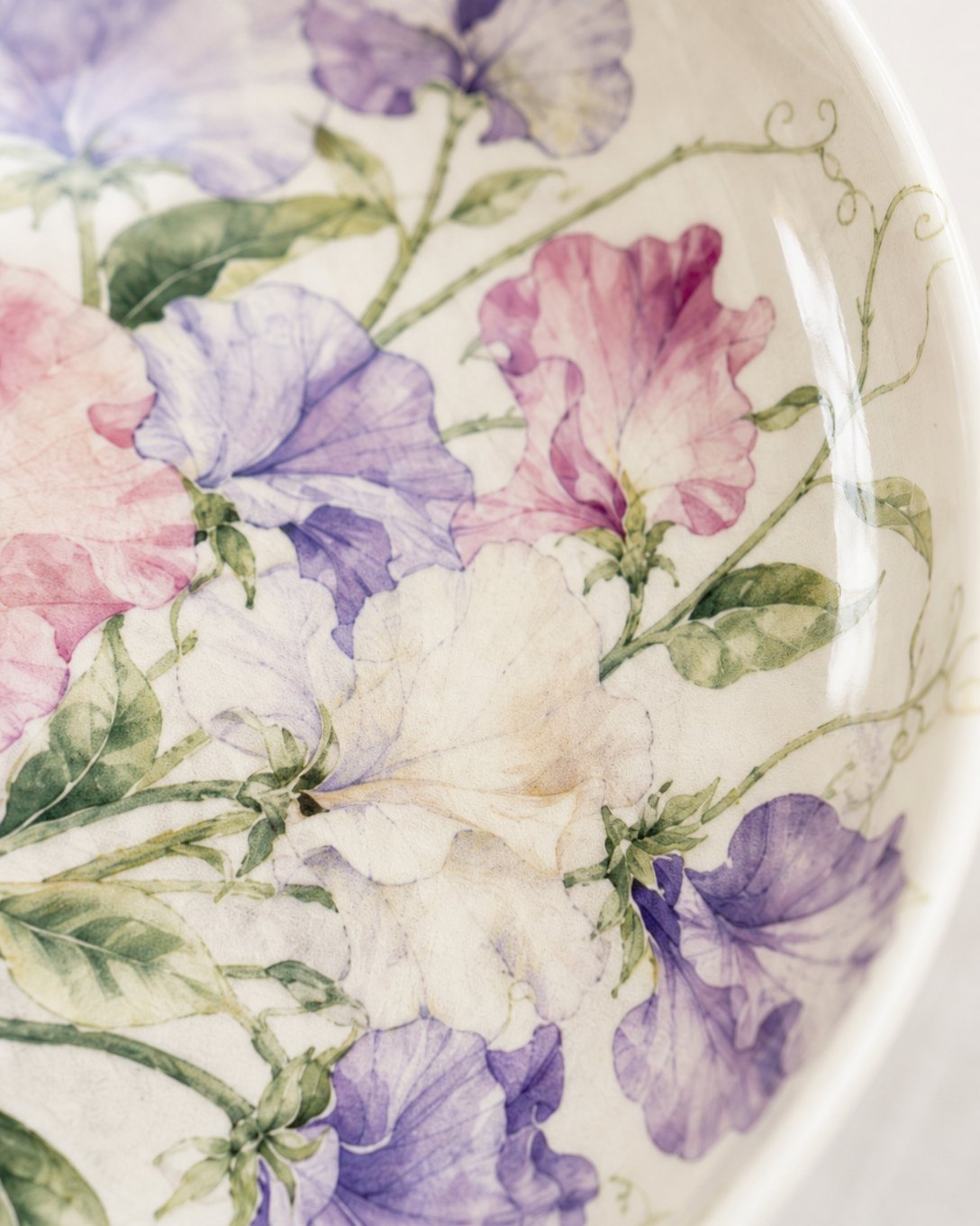 Sweet Pea Posy Trinket Dish, image 4