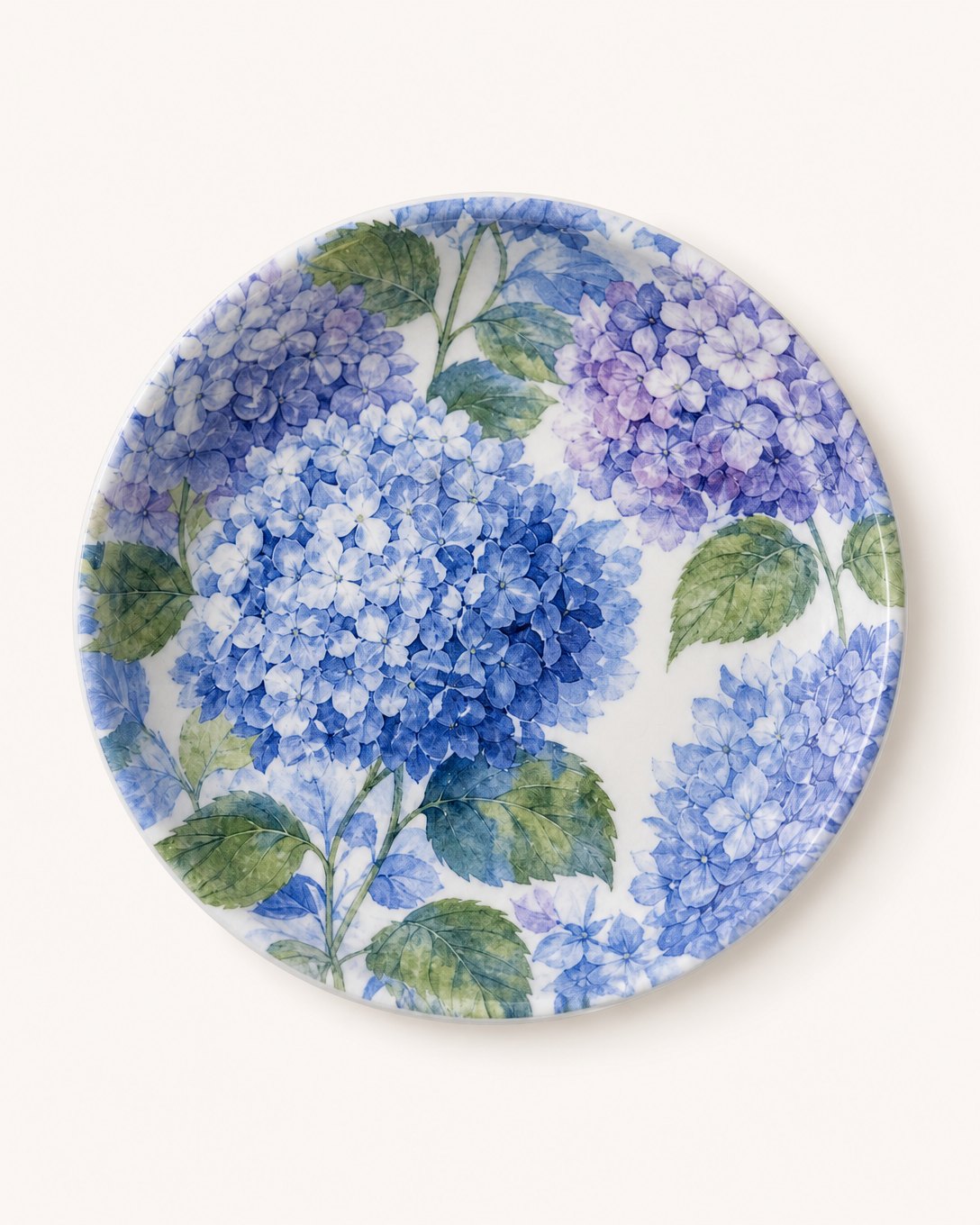 Hydrangea Blue Trinket Dish, image 2
