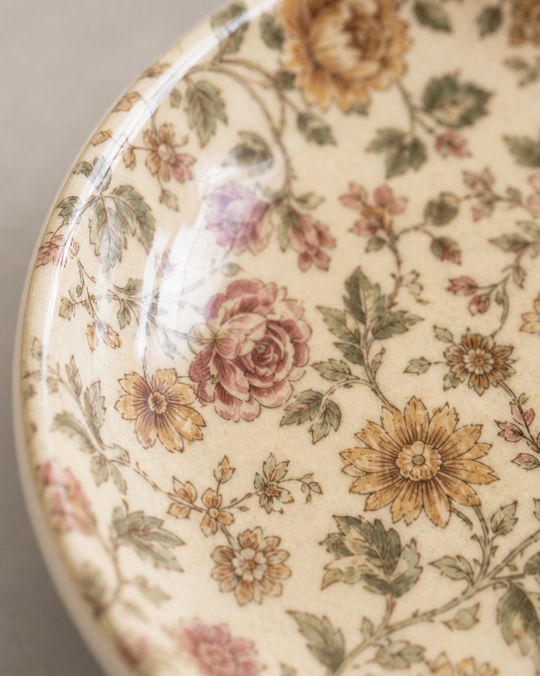 Marigold Chintz Trinket Dish, image 4