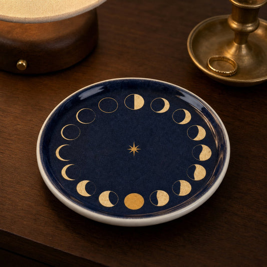 Moon Phases Trinket Dish, image 1