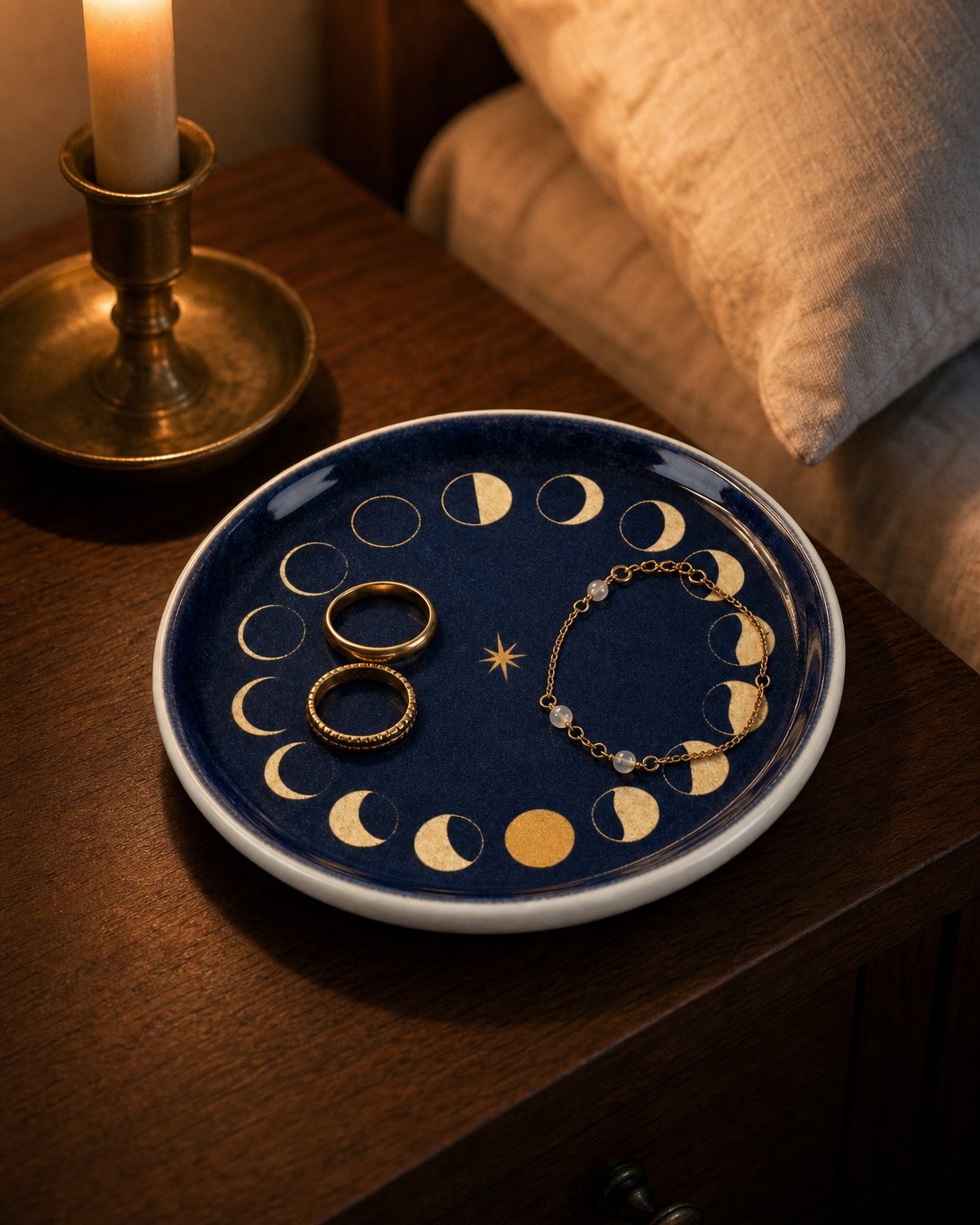Moon Phases Trinket Dish, image 5