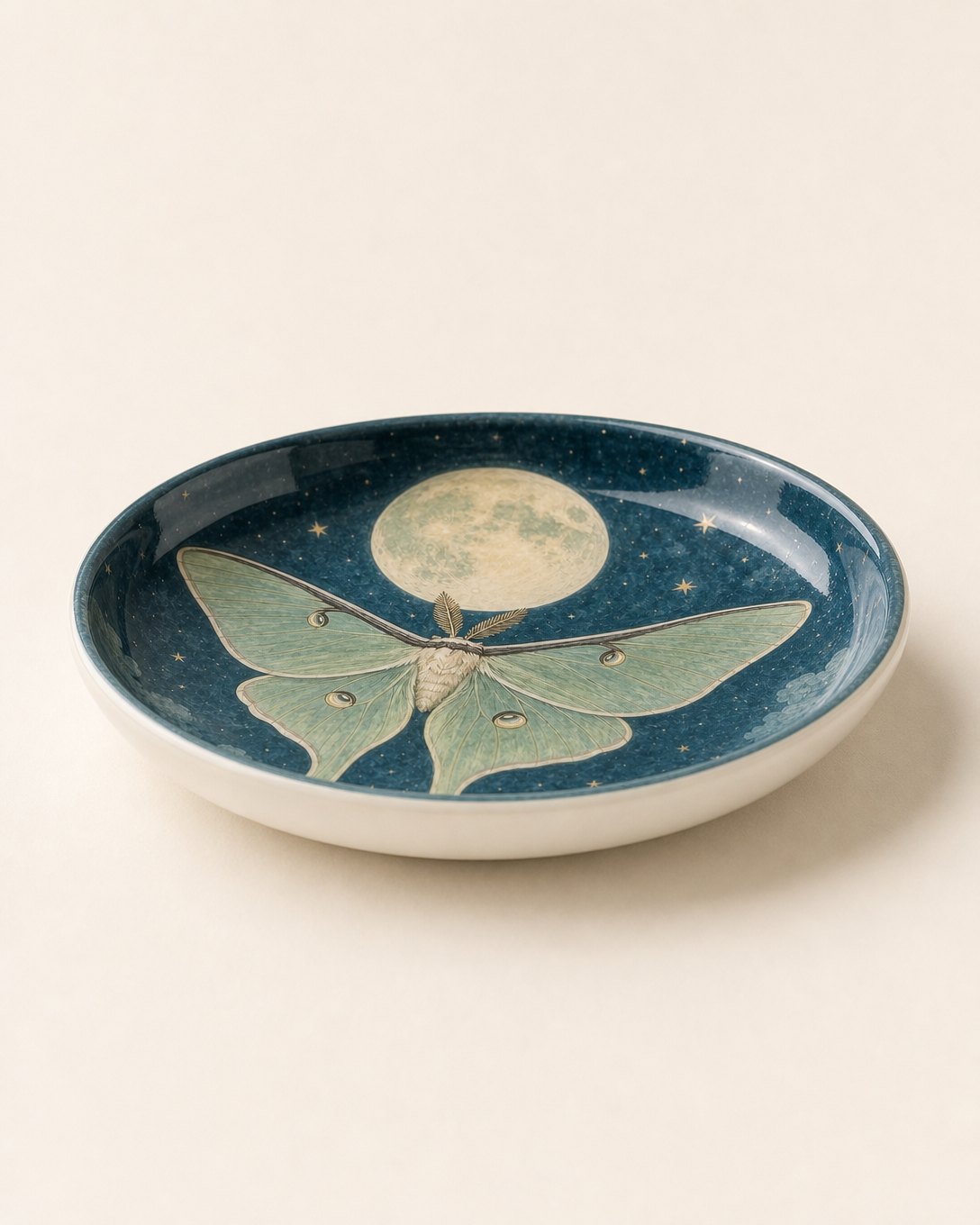 Luna Moth Trinket Dish, image 3