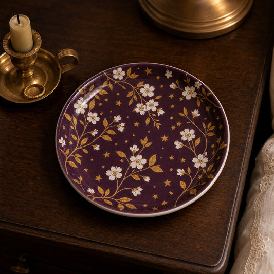 Plum Starlight Trinket Dish, image 1