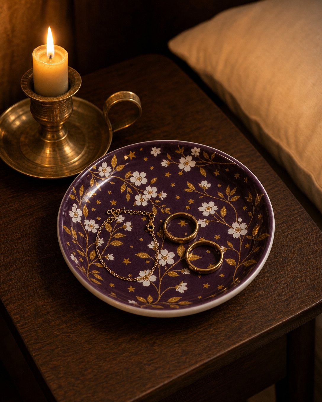 Plum Starlight Trinket Dish, image 5
