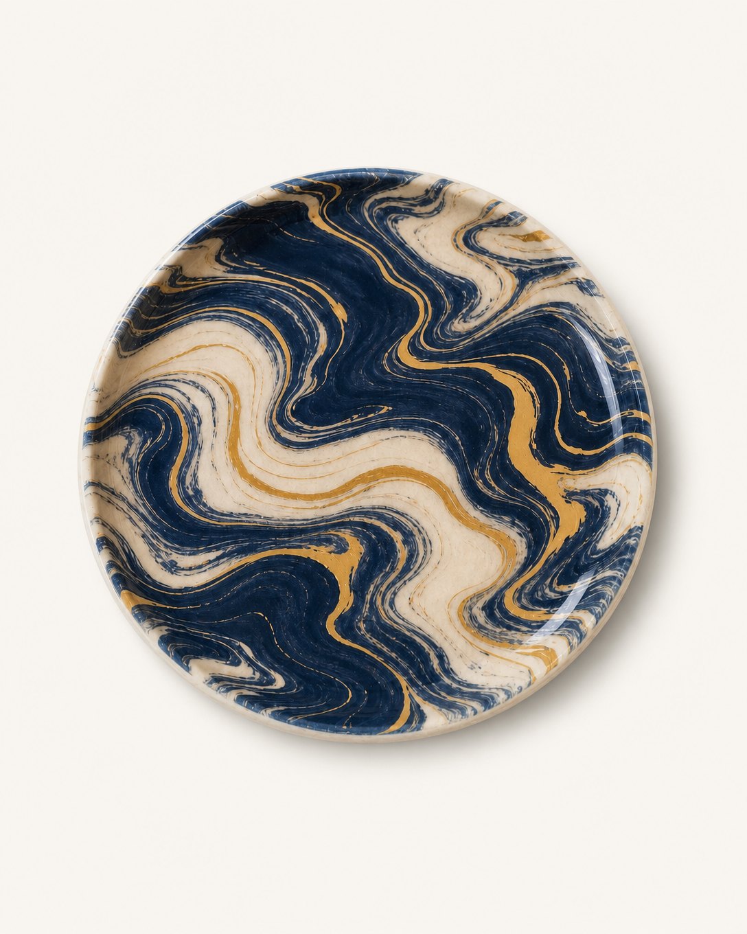 Midnight Marble Trinket Dish, image 2