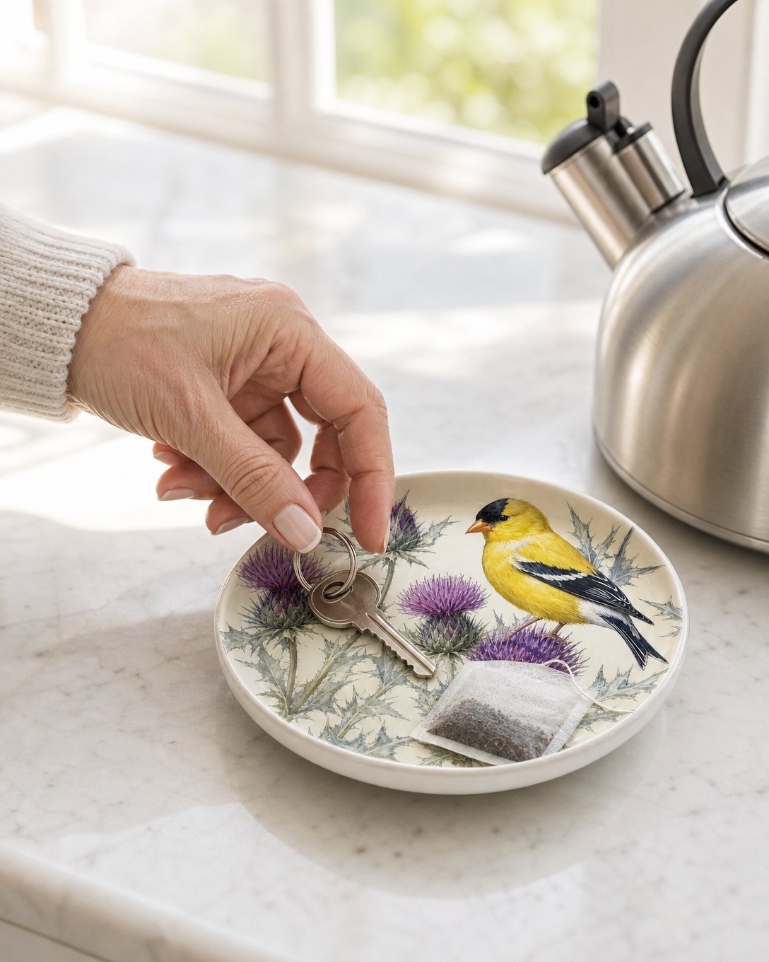 Goldfinch & Thistle Trinket Dish, image 5