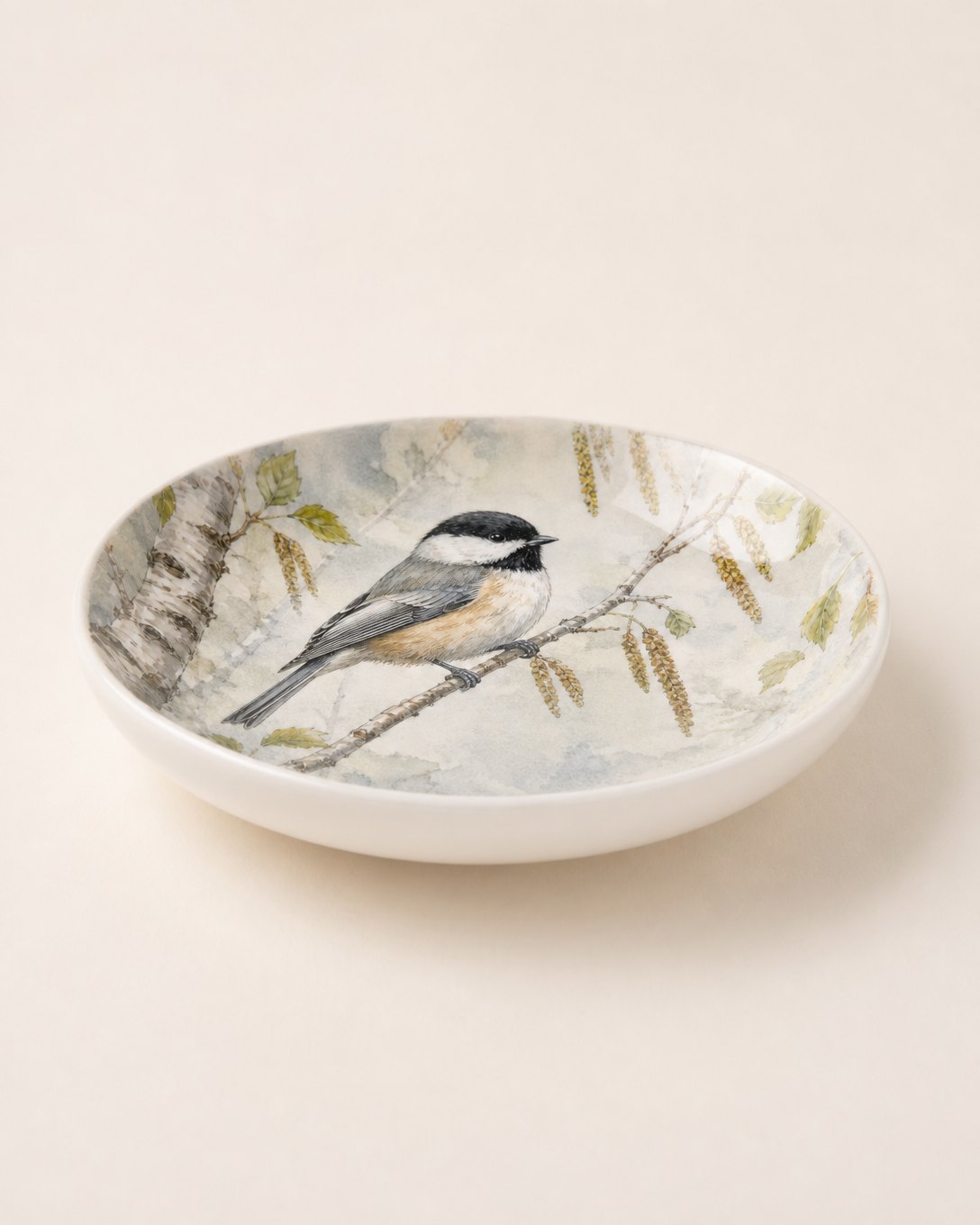 Chickadee & Birch Trinket Dish, image 3
