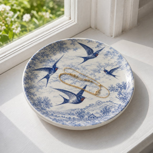 Swallow Sky Trinket Dish, image 1