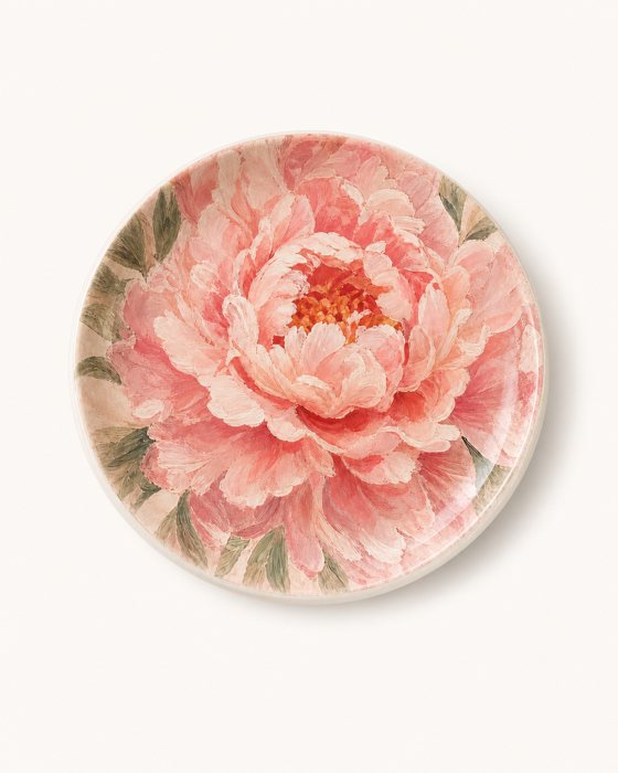 Blush Peony trinket dish